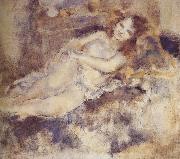 Jules Pascin Dancer lean on window oil